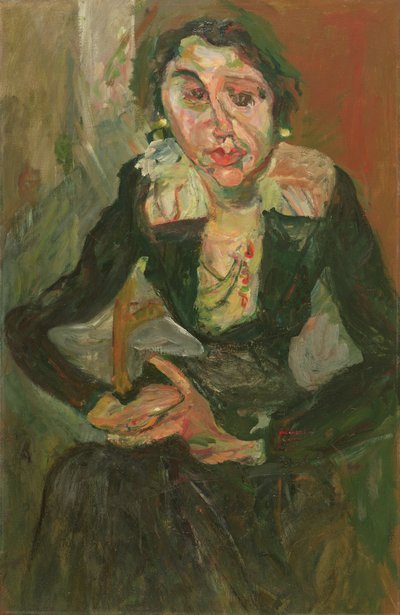 The Green Dress by Chaim Soutine